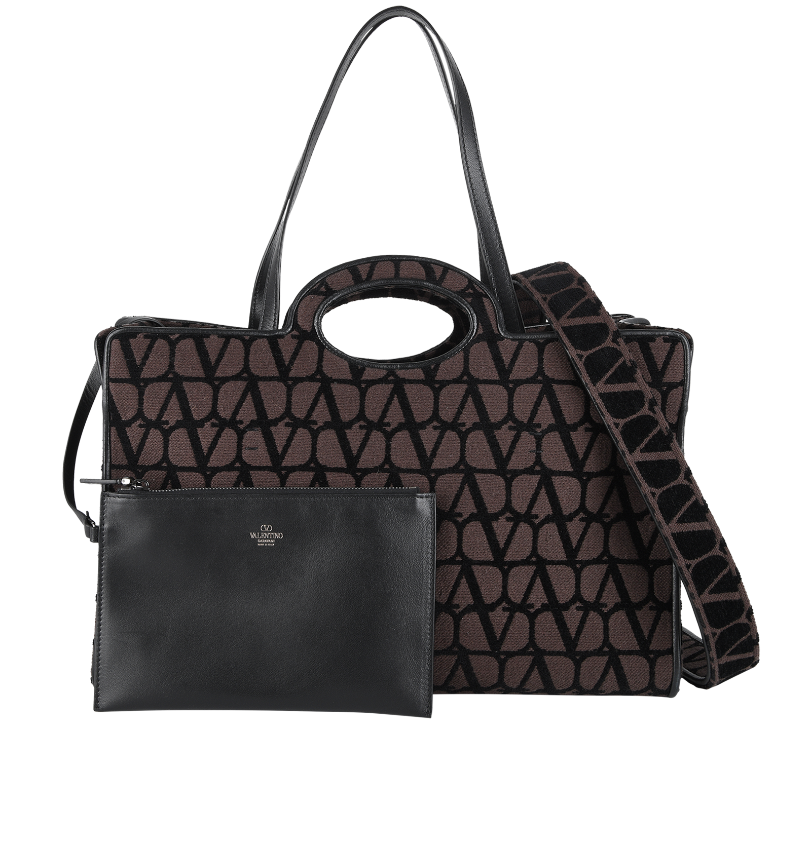 Le Troisième Toile Iconographe Tote, &pound;795, Handbags, Brown, Canvas, Other view